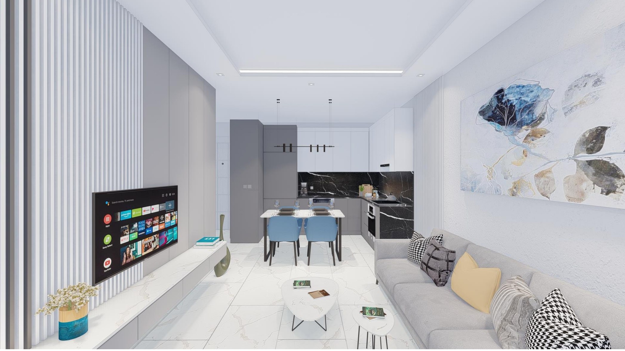 Апартаменты 2+1 - 107,5м2 - очень адекватный вариант купить квартиру в Турции 2023 году (или после 2024)
